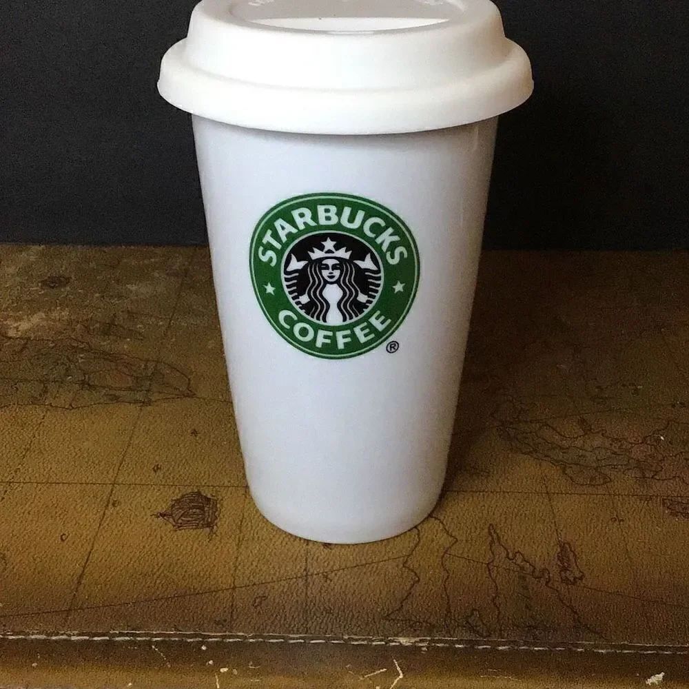 Tumblr Starbucks, 2010 Porcelain Tumblr with silicone lid